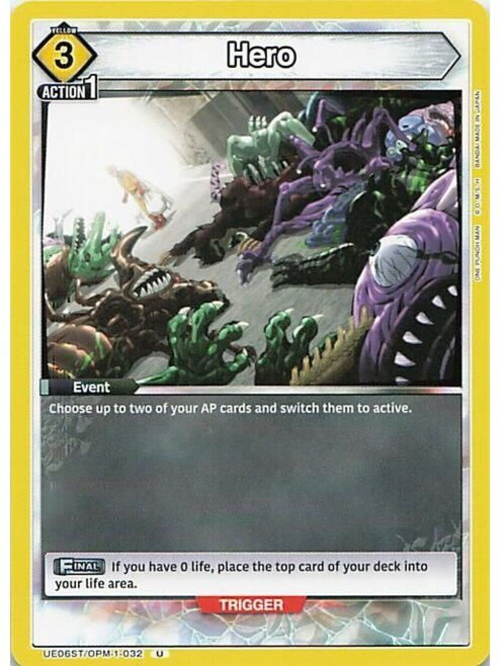 Union Arena 2025 Hero NM UE06BT